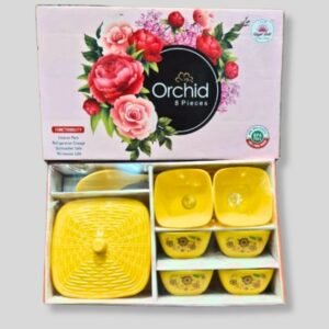 Orchid 9 Piece Pudding Set